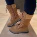 2021 Autumn Winter New Foreign Trade Women's Shoes Woolen Mouth Stitching European And American Style Large Size_vogvips.com