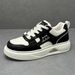 Thick-Soled Sneakers For Men 2025 New Breathable White Top Layer Cowhide Lightweight Comfortable Casual Trendy Autumn_vogvips.com