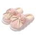 Dolphin Shop New Autumn Winter Cute Cotton For Women, Postpartum Warm Indoor Home Thick Sole Furry Slippers_vogvips.com