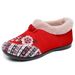 1178225343@qq.com Women's Winter New Shoes With Fleece Lining, Thickened Cross-Border Dropshipping, Embroidered Mom Casual Shoes, Slip-On_vogvips.com