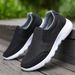 Women's shoes Breathable flying woven shoes sneakers cloth shoes casual shoes_vogvips.com