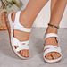 2025 New Large Casual Fish Mouth Roman Style Exterior Velcro Slope Heel Thick Bottom Sandals For Women_vogvips.com
