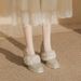 Women S Shoes Z Diamond Glitter Thick Heel Heels New Style Outdoor Wear Autumn And Winter High Grade Fur Warm_vogvips.com