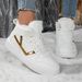 Sports Versatile Casual White Sneakers For Students, Breathable And Trendy Shoes_vogvips.com