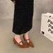 Niche Pointed Toe Leopard Print Mary Jane Shoes For Women 2025 New French Style Low Heel Suede Commuter Loafers_vogvips.com