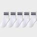 Lawadka 5Pai/set Boys Girls For Kids White Black Gray Cotton Children's Socks Student Sport Autumn New Sock 2 To_vogvips.com