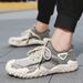 Men's Trendy Affordable Luxury Summer Shoes Breathable Flyknit Mesh Athletic Casual Thick Soled Non Slip Comfortable Sock Shoes_vogvips.com