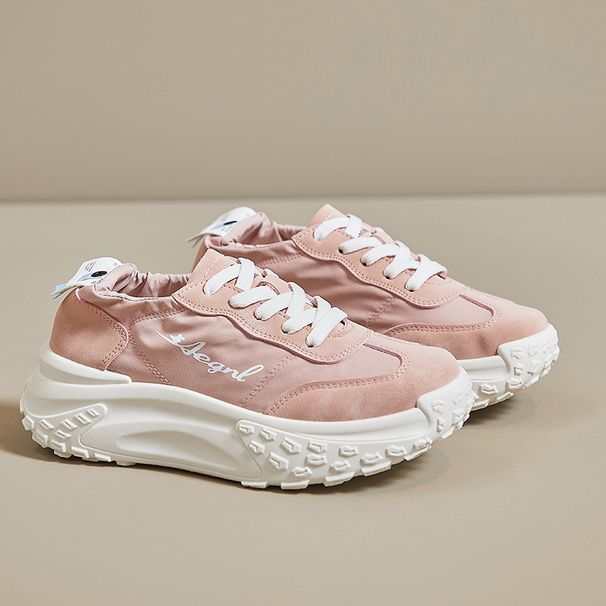 Ins Breathable Dad Summer New Student Training Sports Women's Mesh Korean Version Shoes P007_vogvips.com