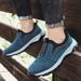2023 Autumn Winter New Thick Sole Large Size 36-50 Women's Slip-On Lazy Outdoor Walking Shoes_vogvips.com