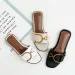 Wholesale 2024 Summer Outdoor Women Shoes Famous Designer Brand Female Heels Sandals Fashion Slipper For Lady_vogvips.com