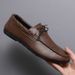 SHLIANG Men Loafers Casual Shoes Loafers Handmade Moccasins Men Comfortable Driving Shoes Sneakers Male Designer Footwear Y0349_vogvips.com