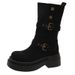 2024 Autumn Genuine Leather Hidden Heel Melard Martin For Women New Over-the-Knee Two-Way Western Ankle Boots_vogvips.com
