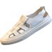 Trendy brand cowhide sandals 2024 summer leather men's outerwear roman shoes breathable trendy casual hollow beach shoes_vogvips.com