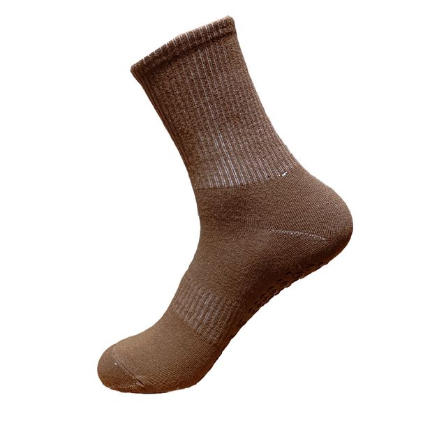 Women's Yoga Socks Mid Tube Socks Cotton Non Slip Silicone Indoor Fitness Socks Pilates Women's Sports Socks Cross Border_vogvips.com