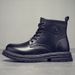 Fall/Winter 2025 New Martens Boots Versatile Chunky-Sole Boots Men's Leather Boots_vogvips.com