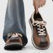 Vintage Color Block Derby Shoes Platform Thick Sole Height Increasing Casual Sneakers Unisex Premium Maillard Style Fashion_vogvips.com