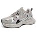 Men's European Style Platform Dad Shoes Spring New Breathable Casual Sports Trendy Height Increasing Chunky Shoes YH02_vogvips.com