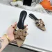 Y+5+L Slides Womens Sandals Pointed Fish Mouth Summer Luxry Flat Slippers Genuine Leather Breathable Comfortable_vogvips.com