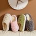 2024 Autumn Winter Home Moon Slippers For Men And Women Couples Indoor Non-slip Silent Cotton Fleece-lined Warm_vogvips.com