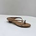 Korean Style Summer New Metal Buckle Versatile For Women 2025 Flat Open Flip-Flops Toe Post Sandals_vogvips.com