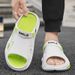 Men's Summer Slippers For Outdoor Wear, Anti Odor, Anti Slip, Shit Stepping Thick Sole, Outdoor Leisure Sports, Driving, Two Wear Beach Sandals_vogvips.com