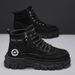 European Warm Series 2025 Autumn New Men's Construction Site Work Safety Sports Hiking Shoes Thick Sole Martin Boots_vogvips.com