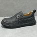 Slip-On Men's Spring New Single Top Layer Cowhide Lightweight Soft Sole Casual Genuine Leather Versatile Lazy Shoes_vogvips.com