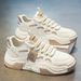 Autumn Breathable White Men's Versatile Thick Soled Sneakers Casual Board Dad Trendy Shoes_vogvips.com