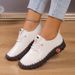 23 New Large Single Handmade Sewn Mom's With Cow Muscle Soft Sole Lightweight And Comfortable Casual Women's Shoes_vogvips.com