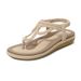 STRIDEO Bohemian Sandals Women's 2025 Women's Summer New Large Size Roman Beach Sandals_vogvips.com