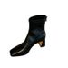 Lancui Edition~ Square Toe High Heel Elegant Versatile Height Increasing Slim For Women Genuine Leather British Style_vogvips.com