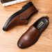 Euro Step Soft Sole Middle-aged Low-top 2025 New Spring Men's Business Casual Leather Shoes Men_vogvips.com