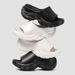 2025 New Type One Word For Women's Summer Outerwear, Thick Bottom, Increased Height, Stepping On Shit Feeling, Internet_vogvips.com