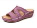 Cool Thick Soled Oversized With Multi Colored Embroidered Cool Mop Shoes And Women's Slope Heel Fish_vogvips.com