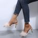 2021 Spring New Furry Thin High Heels One-Strap Fashion Sandals Plus Size Women's Slippers_vogvips.com