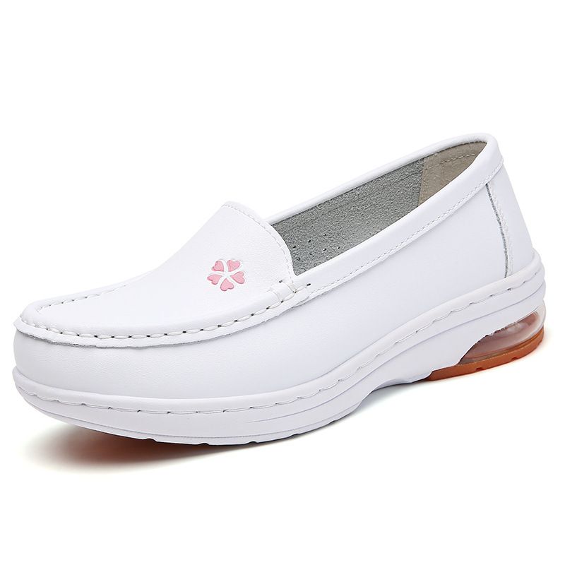 Air Cushion Nurse Shoes Women's White Work Shoes_vogvips.com