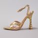 Women's Shoes Gold High Heeled Sandals For Women With Pointed Toes For Banquets Parties Dances Fashion Stiletto Sandals For_vogvips.com