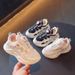 Kids' Shoes Girls New Double Mesh Girls Sports Shoes Boys Middle And Large Children Knob Children Running Shoes_vogvips.com