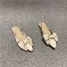 European Women's Shoes 2025 Spring-summer New Collection European-style Fabric Versatile Satin Bow Closed-toe Flat_vogvips.com