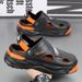 Men’s Shoes Men's Sandals Men's Thick Bottom Non Slip Dual Purpose Sandals For Outdoor Wear Nanmo Outdoor Large Size Daddy Hole Shoes_vogvips.com