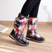 Winter New Fashion Thickened Wool Waterproof Non-Slip Warm Ski Lightweight Mid-Calf Cotton Shoes Women's Snow Boots_vogvips.com