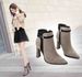 2021 Autumn Winter New Fashion Pointed Toe Chunky Heel Suede Solid Color Short Boots For Women_vogvips.com