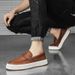 Fashion Men Shoes 2024 Classic Outdoor Skateboard Loafers Fashion Mens Sneakers High Quality Slip On Board Shoe Men Casual Shoes_vogvips.com
