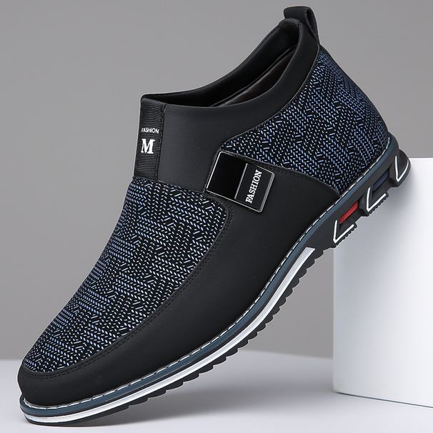 High-Top Single-Lined Large Size 47 Casual 48 Popular Wenzhou Men's Shoes, Fashionable And Comfortable_vogvips.com