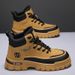 European Warm Series Martin Autumn Winter New High-top Leather Outdoor Sports Motorcycle British Style Trend Height Increasing Men's Boots_vogvips.com
