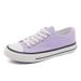1970'S Canvas Women's Spring/Summer New Student Korean Edition Ulzzang Harajuku Taro Purple Board Shoes Trend_vogvips.com