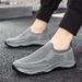 Men's Women's Couple's Shoes, Plus Size Style, New Trend, Washing, Flying, Weaving, Trendy Sports Shoes_vogvips.com