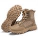 Men's Tactical Combat Boots - Waterproof Military & Hiking Boots For Outdoor/Field Use With Extended Sizes (39-47)_vogvips.com