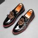British Style Leather Shoes Men's Breathable Business Formal Shoes Spring And Autumn Men's Slip-on Monk Shoes Casual All-match Trendy Shoes_vogvips.com