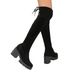 European And American Slimming Over-the-Knee Long 2025 Autumn Winter Chunky Heel Round Toe Foreign Trade Fashion For_vogvips.com